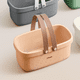 thumbnail image 3 of Cesta de almacenamiento de plástico con asa portátil para ducha, cesta organizadora para baño, cocina, dormitorio Fokelyi CPB-DE-WX210-5, 3 of 5