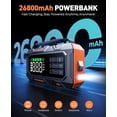 thumbnail image 5 of BUTURE 8000A Car Jump Starter with Air Compressor 160PSI Force Start for All Gas and 14L Diesel, Complete Accessory Kit, 5 of 8