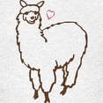 thumbnail image 3 of CafePress - Cute Alpaca Kids Light T Shirt - Light T-Shirt Kids XS-XL, 3 of 4