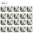 thumbnail image 2 of Cergrey Square Spike Rivets,400 Sets 4MM-7MM DIY Leathercraft Spike Rivets Square Spike Studs Bags Shoes Belt Accessories,Spike Rivets, 2 of 7