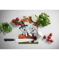 thumbnail image 2 of Westie Thanksgiving Pilgrims Glass Cutting Board Large PPP3235LCB, 2 of 2