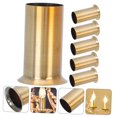 thumbnail image 4 of NIYANGLE 6 Pcs Manchon Cylindrique Résistant à la Rouille Base de Lampe pour Design Intérieur 1.5x1.2x1.2in, 4 of 6