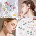 thumbnail image 5 of Kit para hacer aretes, kit de suministros para aretes que incluye ganchos para aretes, anillos de salto, postes para aretes y herramientas para hacer aretes, 5 of 5