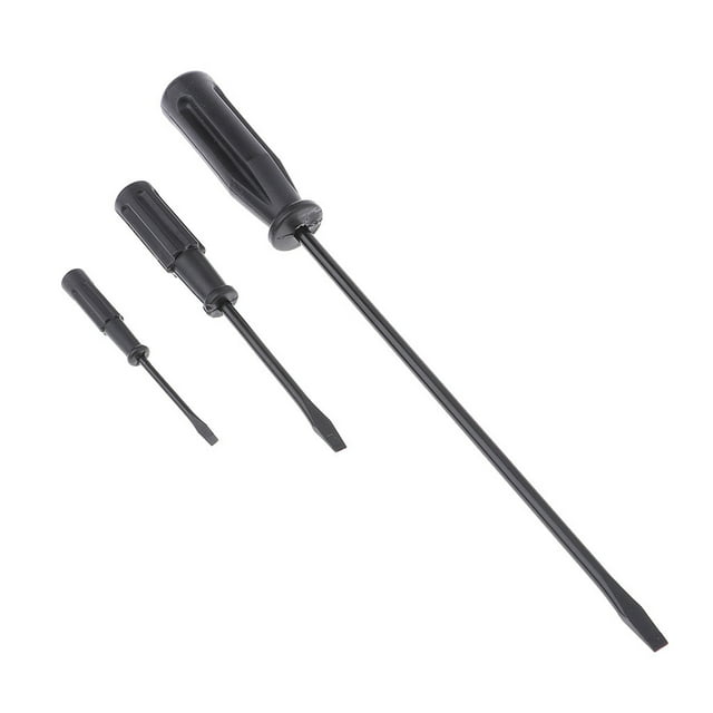 VONKY 3 Pieces Black Flat Screwdriver for Machine Industrial Sewing Accessories Style A 2Set