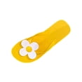 thumbnail image 2 of Sokhug Womens Flower Decor Flip Flops Lightweight Non Slip Thong Sandals Cute Floral Beach Slippers for Summer Vacation Pool, 2 of 9