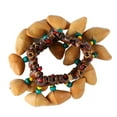 thumbnail image 4 of Nuts Handbell, Portable Solid Wood Develop Musicality Gift African Tribal Style Nuts Handbell  for Parties for Adults Kids, 4 of 8