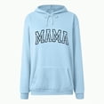 thumbnail image 4 of Godom Womens Oversized Letter Print Hoodies Graphic Fleece Sweatshirts Long Sleeve Pullover with Pocket 2025, 4 of 4
