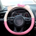 thumbnail image 2 of Sanrio-cubierta de volante de coche para niñas, protector de manillar transpirable, antideslizante, Universal, para las cuatro estaciones, Hello Kitty, 2 of 4