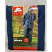 Ozark Trail Mens Eva Rainwear Suit, Blue Cove, XL/XXL