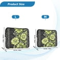 thumbnail image 4 of FORMRS 13-13.3 inch Laptop Sleeve Case Soft Carrying Quilted Computer Bag Cover, Green Flowers, 4 of 7