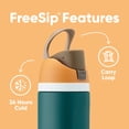 thumbnail image 4 of Botella de agua Owala FreeSip de acero inoxidable con aislamiento, 1,2 L, 4 of 6
