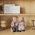 thumbnail image 5 of Price Drop Grandparents And Parents Anniversary Wedding Gift, Elderly Couple Statue, Garden Decorations, Elderly Life Home Decoration, Suitable For Bedroom Living Room, 5 of 5