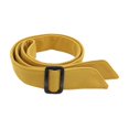 thumbnail image 4 of Abrigo de lana para mujer, cinturón de cintura, cinturón ancho elegante para abrigo de lana para calle comercial Amarillo, 4 of 8