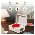 thumbnail image 4 of Vintage Leather CD Player Two-Way Bluetooth 5.0 Built-In Speaker Portable Rechargeable CD Music ,Multi-Functional, 4 of 5