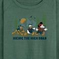 thumbnail image 3 of Mickey & Friends - Hiking The High Road - Women's Lightweight French Terry Long Sleeve Shirt, 3 of 5