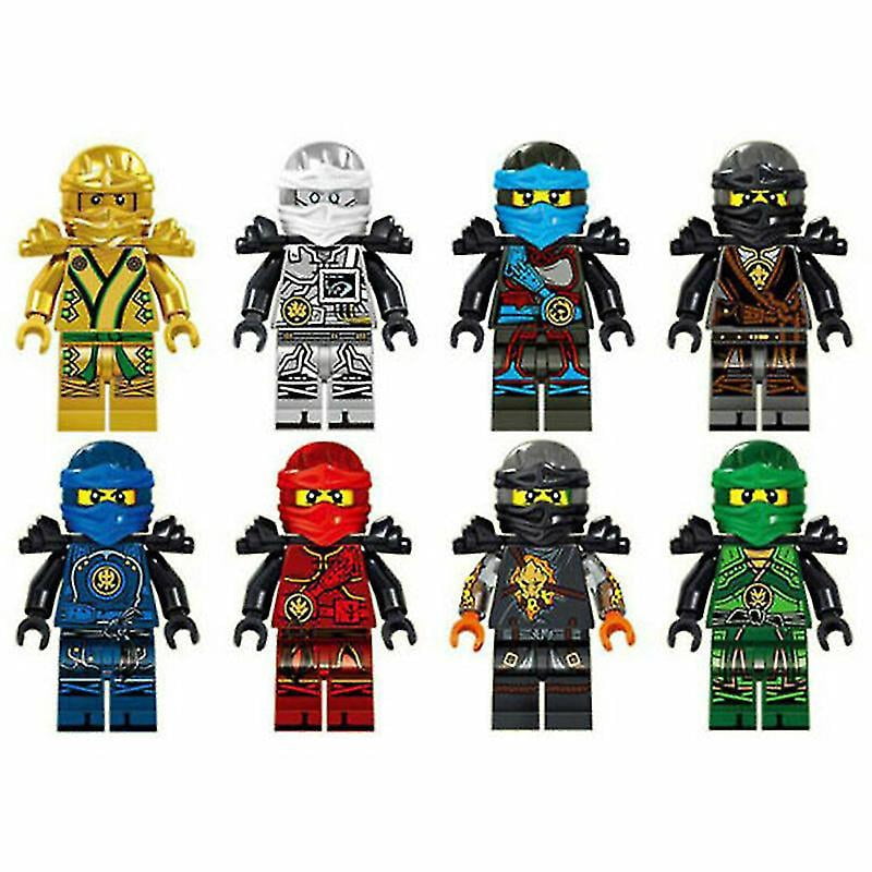 Lot De 16 Pièces Minifigurines Ninjago Lasha - Blocs De Construction, Jouet Neuf
