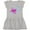 AC-Heather Grey, variant on Inktastic Cute Pink Sea Turtle Girls Toddler Dress
