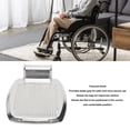 thumbnail image 6 of Wheelchair Foot Pedal, High Strength Aluminium Alloy Wear Proof Wheelchair Footrest Footplate Wheelchair Leg Rest Foot Pedal Replacement Wheelchair Parts, 6 of 9