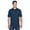 Charcoal Heather, variant on Harriton Men's Tall 6 oz. Ringspun Cotton Piqué Short-Sleeve Polo - M200T