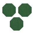 thumbnail image 1 of Furnish My Place Modern Plush Solid Olive Green Color Rug - Pets and Kids Friendly Rug, Indoor/Outdoor Mat, Area Rugs Great for Kids, Pets, Event, Living Room, Made in USA, 2' Octagon - Set of 3, 1 of 10