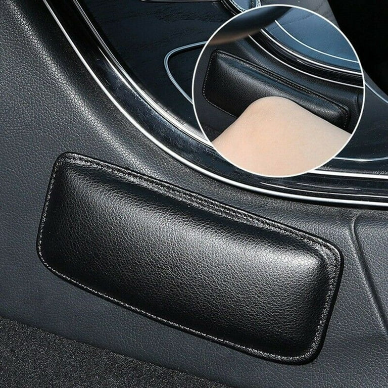 Car Leather Leg Cushion Knee Pad Pillow Thigh Support Seat Door Armrest Leg  Pad 