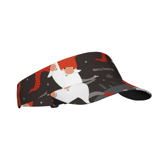 Balery Christmas Gnomes In Red Hats Gorra deportiva con visera ajustable para mujer y hombre (talla única)