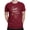 Cardinal Red, variant on Christmas Frogtown Hollow Waterville Sign T-shirt Men's