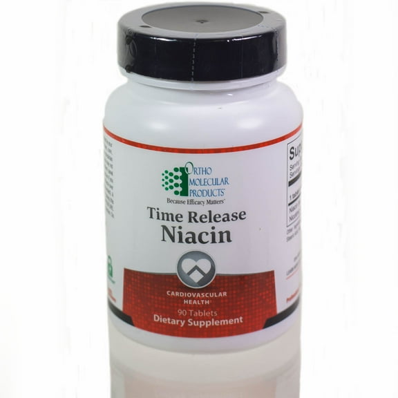 Ortho Molecular Time Release Niacin 90 Tablets