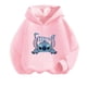 thumbnail image 5 of Sudadera con capucha de punto para niños y niñas, sudadera de manga larga para bebés, sudadera de punto de otoño para niños de 3 a 14 años, ropa de calle para niñas, 5 of 5
