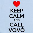 thumbnail image 2 of CafePress - Keep Calm Call Vovo Body Suit - Baby Light Bodysuit, Size Newborn - 24 Months, 2 of 4