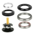 thumbnail image 3 of Headset Top , Anti Rust Bicycle Headset Sturdy Durable Multifunction  for 42 - 52mm / 1.7 - 2in Taper Tube Fork, 3 of 8