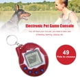 thumbnail image 4 of Consola de juegos electrónica para mascotas Juguetes interactivos virtuales nostálgicos para mascotas electrónicas con llavero, 4 of 6