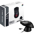 thumbnail image 1 of Ratón para juegos MSI Clutch GM31, ligero, inalámbrico, 12 K DPI, 1 of 1