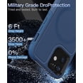 thumbnail image 4 of Diverbox for iPhone 12/12 Pro Case, 2 in 1 Campatibe with Magesafe Shockproof DropProof Protective Phone Case - Blue, 4 of 7