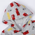 thumbnail image 3 of Toddler Boys Fire Trucks Zipper Hoodies Jacket Cool Sports Outfit Coat 2-7 Y, 3 of 6