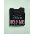 thumbnail image 3 of Read Me A Book Sweatshirt Women -GoatDeals Designs, Female 4X-Large, 3 of 4