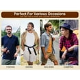 thumbnail image 6 of MAYKX Mens Closed Toe Wide Width Hiking Sandals Summer Walking Water Shoes Comfortable Recovery Fisherman Sport Sandals, 6 of 6
