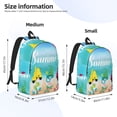 thumbnail image 3 of Honeii Hello Summer Gnome 1 Print Canvas College Laptop Backpack, Durable Rucksack Travel Notebook Bag School Backpack Book Bag for Men Women-Small, 3 of 7