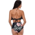 thumbnail image 2 of Mother and Daughter Swimwear Family Matching Swimsuit Girls Two Pieces Bikini Set Ruffle Falbala Bathing Suits, 2 of 3