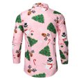 thumbnail image 3 of Pompotops Chemise de Noël Décontractée Mode Automne et Hiver pour Hommes Manches Longues en Solde, 3 of 3