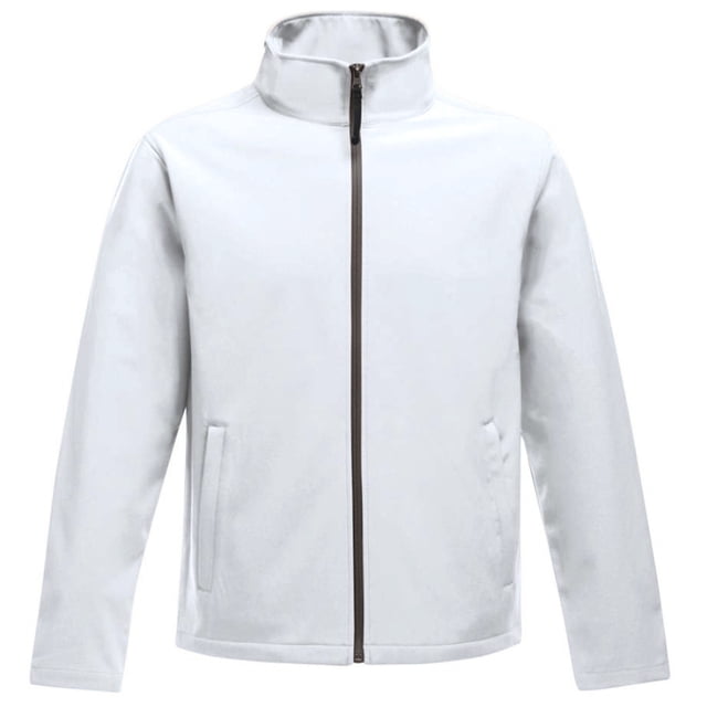 Regatta Standout - Chaqueta Soft Shell imprimible Ablaze para chico hombre (Blanco/Acero Claro)