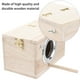 thumbnail image 5 of Caja nido de madera para pájaros silvestres, comedero y nido (tamaño pequeño), 5 of 6