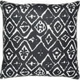 thumbnail image 2 of Renwil Angell 22x22" Square Modern Fabric Decorative Pillow in Black, 2 of 2