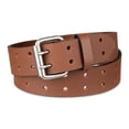 thumbnail image 2 of Cinturón de cuero con doble punta Dickies Tan, talla 32, 2 of 6