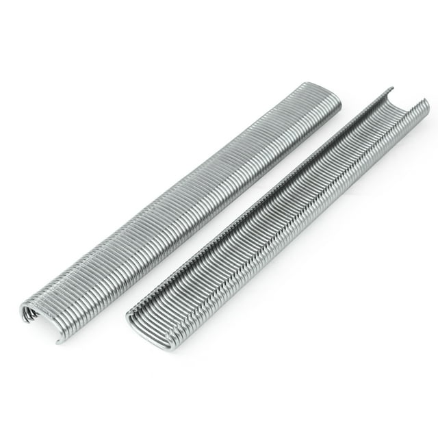 KIMSING SC7 15 Gauge 10,000PCS 3/4-Inch Crown Hog Rings C Rings Staples Hog Ring Staples 304 Stainless Steel Collated Staples Bulk Rings for Staple Gun