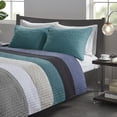 thumbnail image 5 of Home Essence Mitchell Reversible Coverlet Set, Blue, Full/Queen, 5 of 12