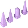 thumbnail image 1 of 4pcs Borders, Paper Ornaments Quilling Borders Buddy Cardmaking Papers Mold Kit Paper Craft Tools for DIY Quilling, 1 of 5