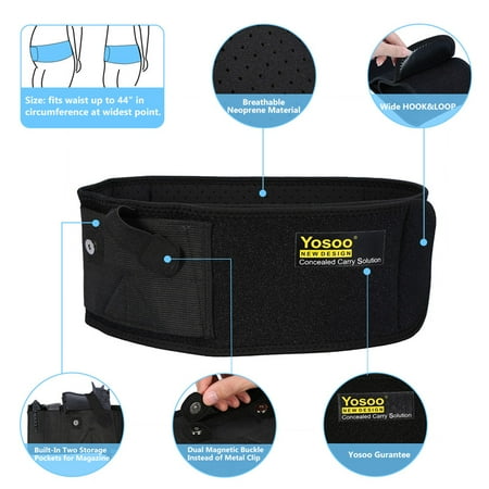 Yosoo Belly Band Holster for Concealed Carry (The Best Belly Band Holster)