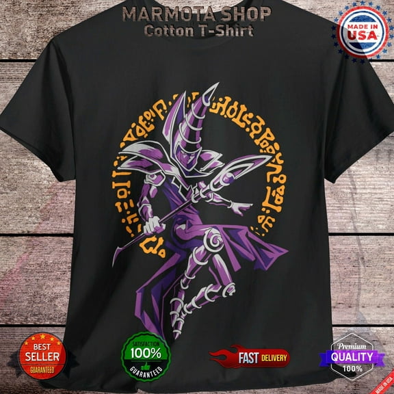 Dark Magician T-Shirt Anime Soft Tee Shirt Yami Atem All Sizes Magic 90s Unisex