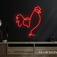 thumbnail image 4 of Glowneon Chicken Neon Sign, Chicken Line Led Sign, Rooster Farm Decor, 4 of 5